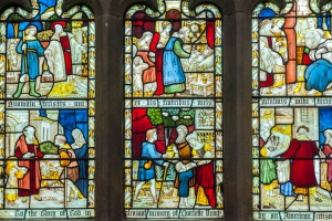 The Bronte Window, dedicated to Charlotte Bronte