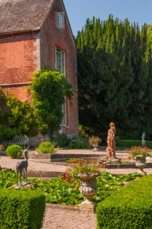 The rear gardens