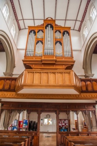 The west gallery and organ