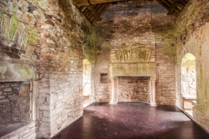 Upper storey tower chamber