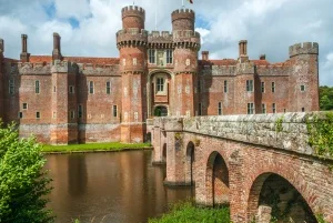 The bridge across the moat