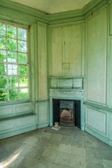 Inside the summerhouse
