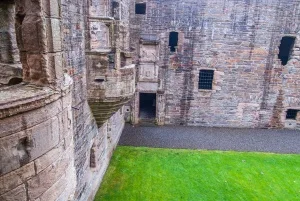 Looking down rom the first floor