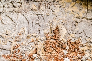 Detail of the tympanum carving