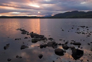 Lake Menteith sunset