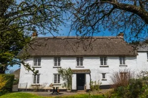 Thatched cottage, Launcells Barton