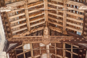 The nave roof