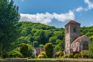 Another view of the church from the south east