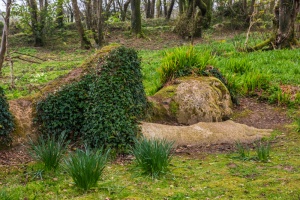 The 'Mud Maid' organic sculpture