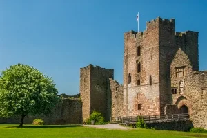 The Keep and outer bailey