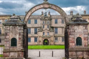 The main entrance gate