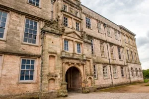 The Palladian front facade