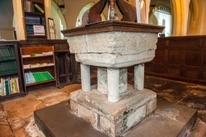 The Norman font, c. 1200
