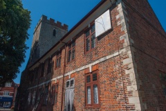 St Peter's church and Plume Library