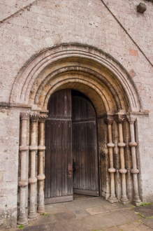 The west door