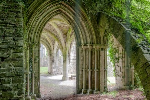 Arches in the chapter house