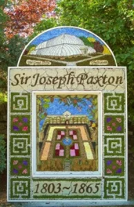 Well-dressing at Monyash