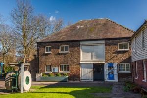 The restored snuff mill