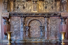 16th century carved mantlepiece