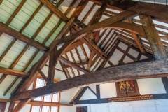 The timber roof