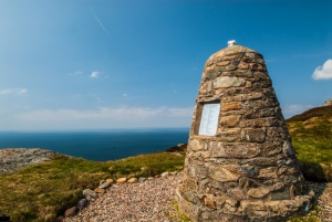 The Chinook helicopter memorial cairn