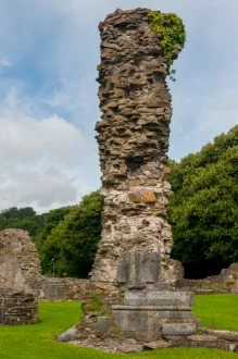 Ruins of the abbey church