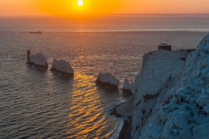 The Needles lighthouse