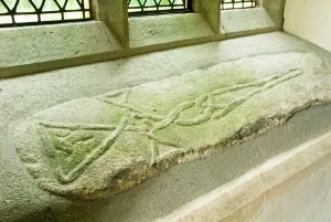 10th century carved cross