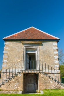 The front entrance