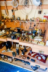 Morris's bedroom workbench