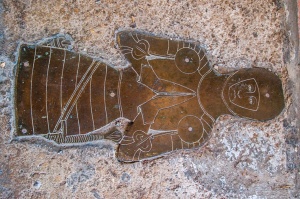 Sir Laurence Panham brass (1400)