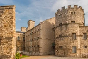 The prison at Oxford Castle