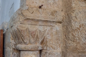 13th century chancel arch capital