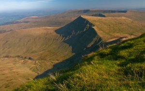 The view from Pen y Fan, Brecon Beacons