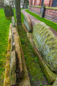 The hogback stones from above