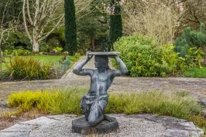 A statue in the Slave Garden