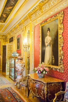 The glittering, gilded Saloon