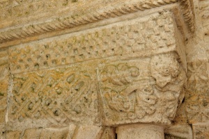 Carved capital, north doorway