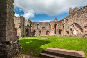 The inner courtyard