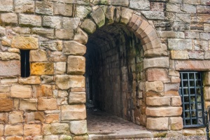 The main castle entrance