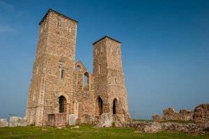 Reculver towers from the east