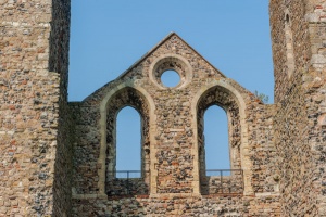 Interior of the west front