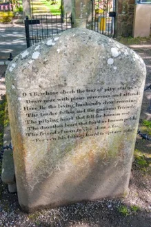 Epitaph to his father, by Robert Burns