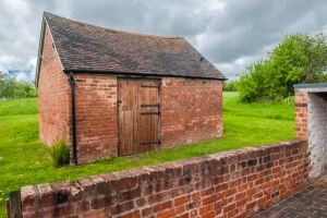 The Barn and orchard beyond