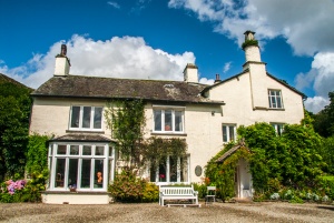 The house front