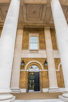 The museum entrance