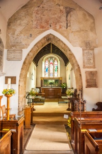 Looking towards the chancel arch