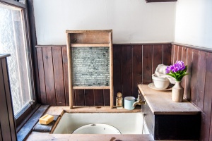 The Tenement Flat laundry