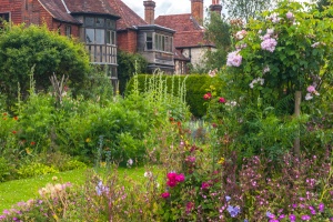 The house from the gardens