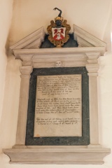 Thomas Duncombe memorial, 1714